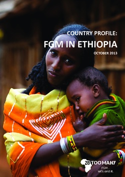 Country Profile: FGM in Ethiopia (2013, compressed)